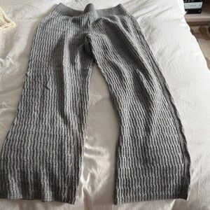 Club Monaco Gray Textured Women's Joggers